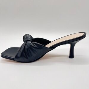 Journee Signature Sandals Women 11 Black Finlee Leather Dress Nordstrom $149 NEW